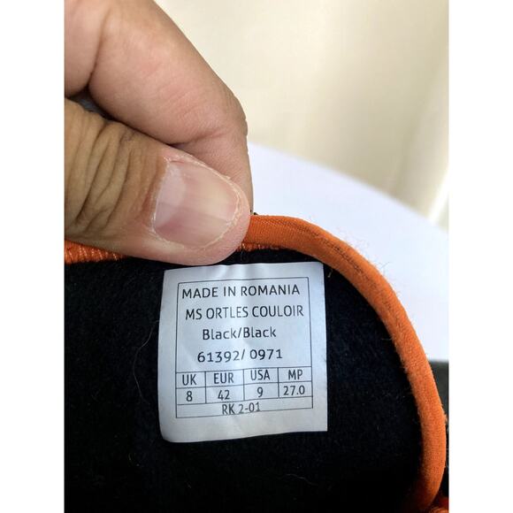 Salewa Ortles Colour Boots Mens Size 9 Hiking Lightweight Waterproof Black - Picture 7 of 16